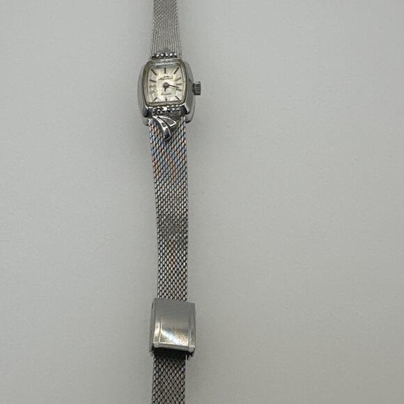 Jules Jurgensen Diamond Accent Quartz Vintage Ladies watch WORKING/NEW BATTERY - Picture 11 of 12